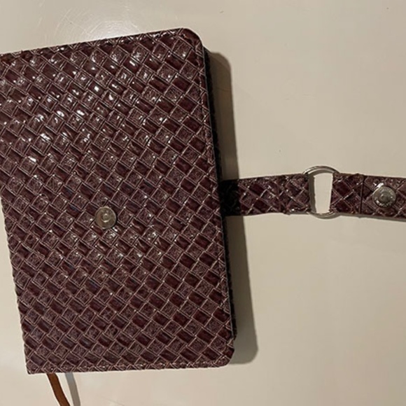 Basketweave Vinyl Lined Journal - Picture 3 of 6